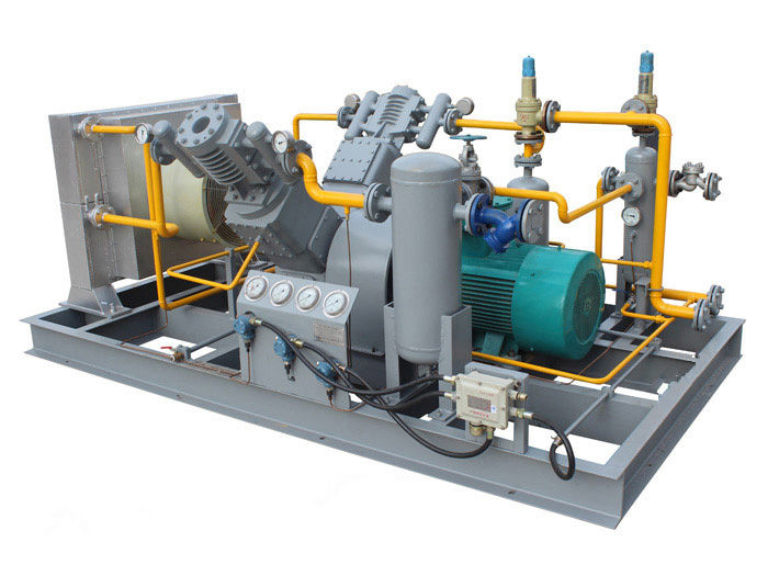 Oilfield gas compressor