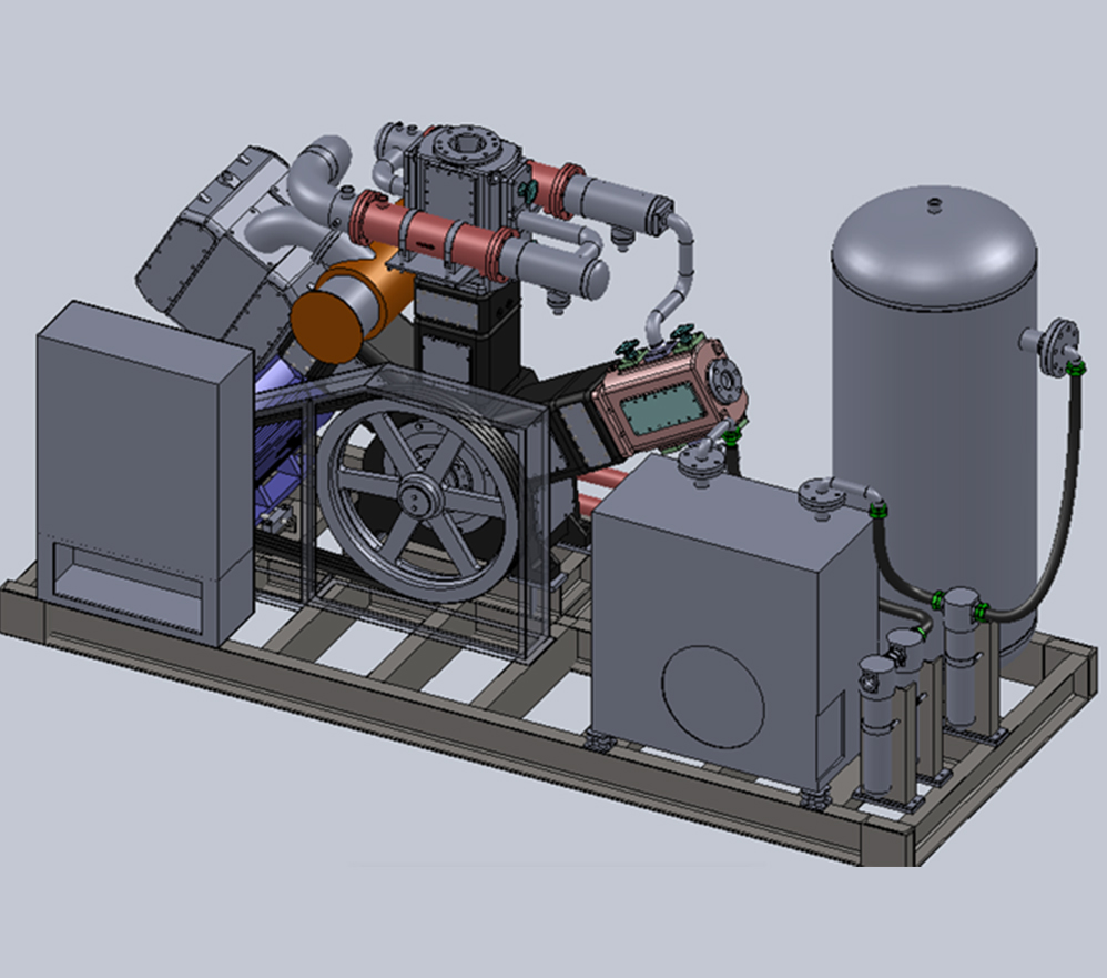 Oil-free medium and high pressure compressor system（2）
